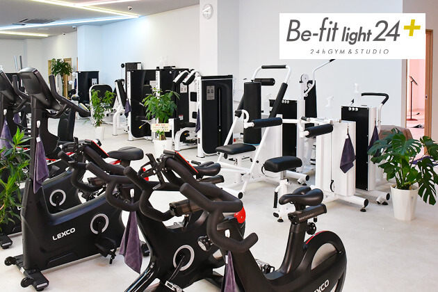 B-PILATES鶴ヶ島店の1階フロア