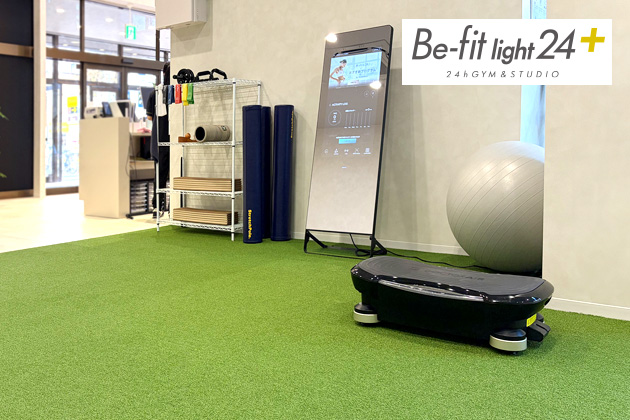 B-PILATES鶴ヶ島店のストレッチマットエリア