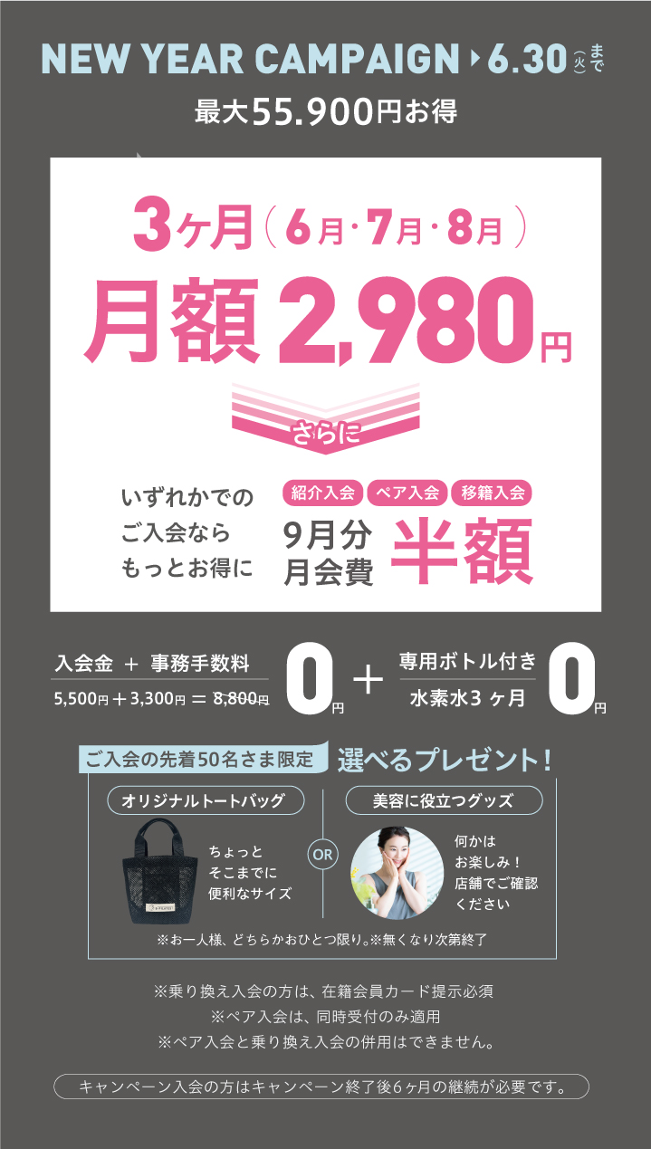 2026年6月新規入会キャンペーン 緑橋